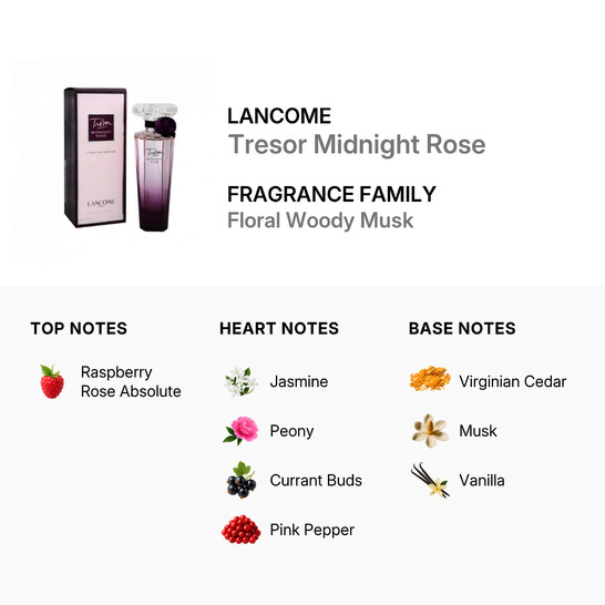 Tresor Midnight Rose / Lancome EDP Spray 1.7 oz (w) - 546x546 Image #3