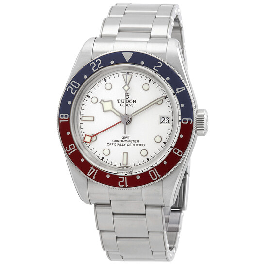 Tudor TudorBlack Bay Pepsi GMT Automatic Chronometer Opaline Dial Men's Watch M79830RB-0010