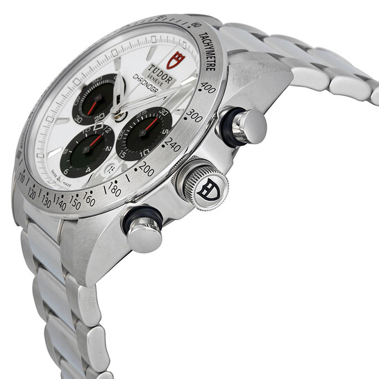 Tudor Fastrider Chronograph White Dial Stainless Steel Men's Watch 42000-WSSS - 546x546 Image #2