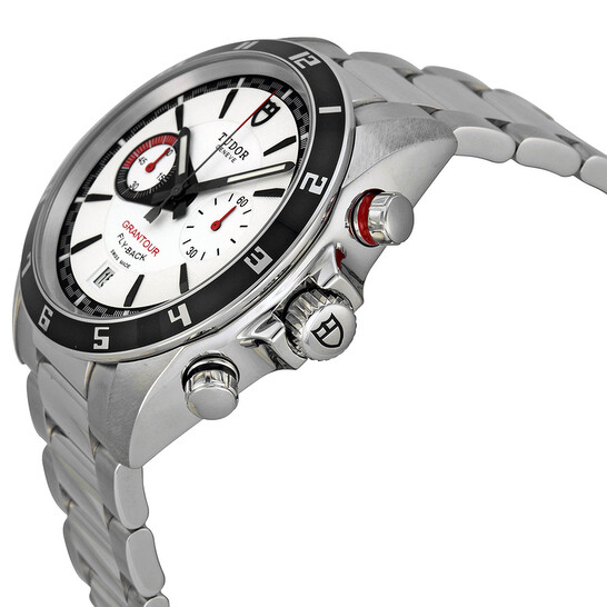 Tudor Grantour Fly-back White Dial Men's Watch 20550N-WSS - 546x546 Image #2