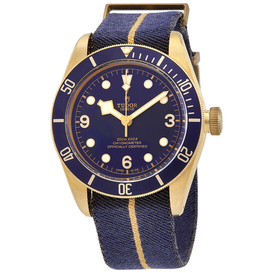 Tudor Heritage Black Bay Bronze Blue Special Edition for Bucherer M79250BB-0001 - 546x546