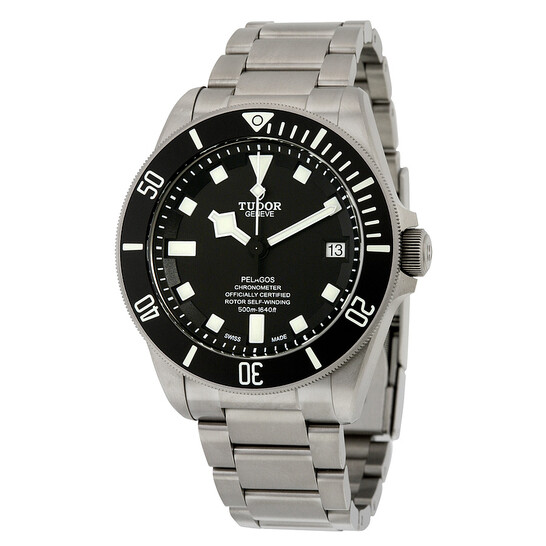 Tudor TudorPelagos Chronometer Black Dial Titanium Men's Watch M25600TN-0001