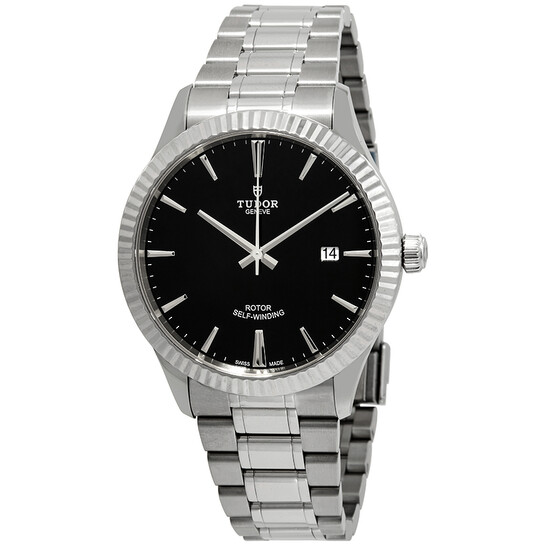 Tudor Style Automatic Black Dial Men's 41 mm Watch 12710-0003 - 546x546