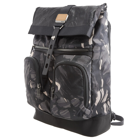 レアTUMI alpha Bravoバッグパック TUMI Alpha Bravo Search Backpack Leather Black Men's