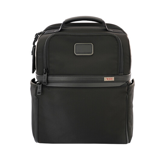 tumi alpha slim solutions brief backpack - Pack - Men's and Women's Work and Travel Laptop with Padded Adjustable Strap - Fits Up to 15