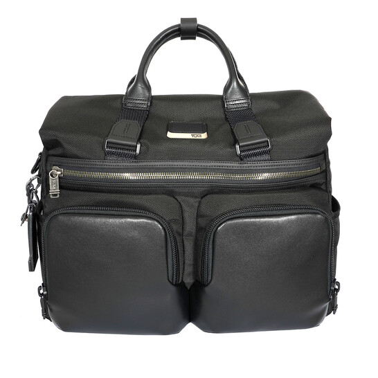 Tumi Black Alpha Bravo Irwin Duffel Bag 0232692D