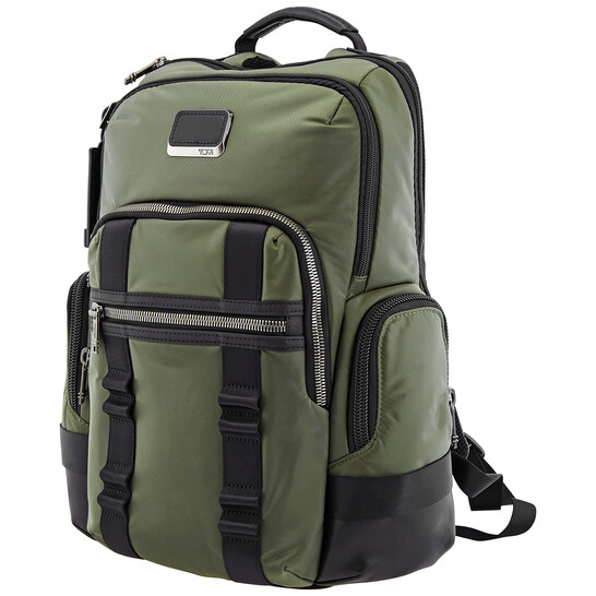 TUMI NORMAN BACKPACK （FOREST） Tumi Men's Norman Nylon Backpack In Forest Green 130518-1338