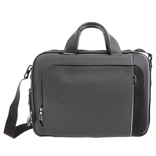 Sadler Tumi Leather Bag Tumi Pewter Arrive Sadler Briefcase