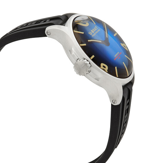 U-Boat Lefty Capsoil Darkmoon Quartz Blue Dial Men's Watch