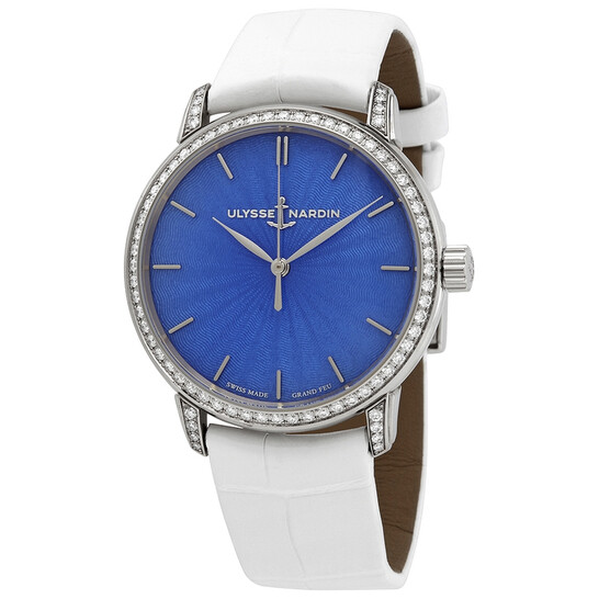 Ulysse Nardin Classico Lady Diamond Blue Dial Ladies Watch 8150-201BC/E3 - 546x546