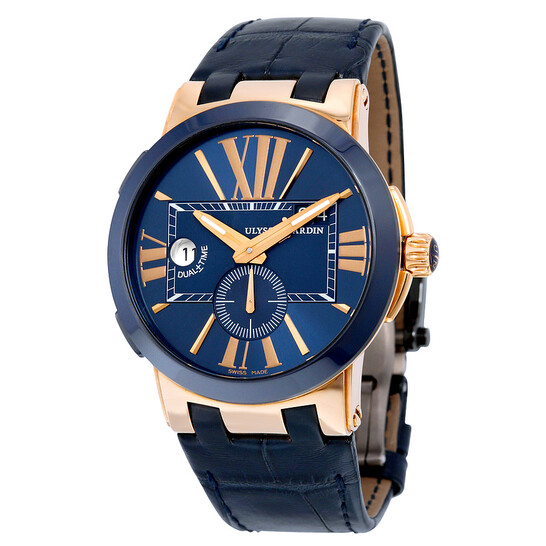 Ulysse Nardin Executive Dual Time Automatic Men's Watch 246