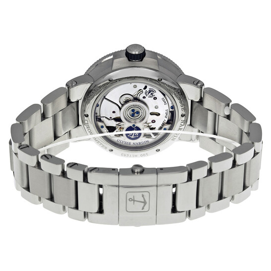 Ulysse Nardin Marine Automatic Blue Dial Stainless Steel Men's Watch 1183-126-7M-63 - 546x546 Image #3