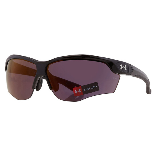 サングラス Under Armour UA YARD DUAL CSA7F Red Orange Mirror Sunglasses Under Armour Red Rectangular Unisex Sunglasses UA YARD DUAL
