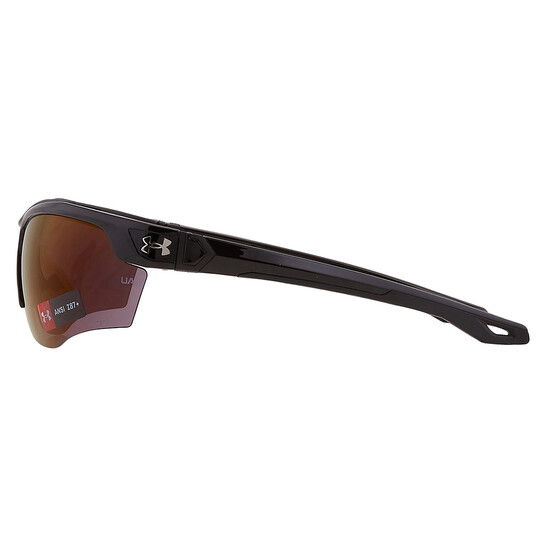 サングラス Under Armour UA YARD DUAL CSA7F Red Orange Mirror Sunglasses Under Armour Red Rectangular Unisex Sunglasses UA YARD DUAL