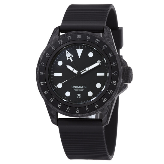 Unimatic Hodinkee Limited Modello Uno U1S-Carbon GMT Automatic