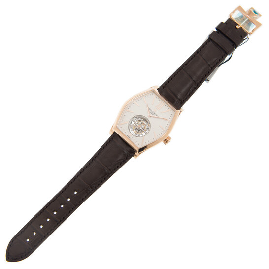 Vacheron Constantin Malte Tourbillon 18kt Rose Gold Brown Leather Men's Watch 30130000R-9754 - 546x546 Image #2