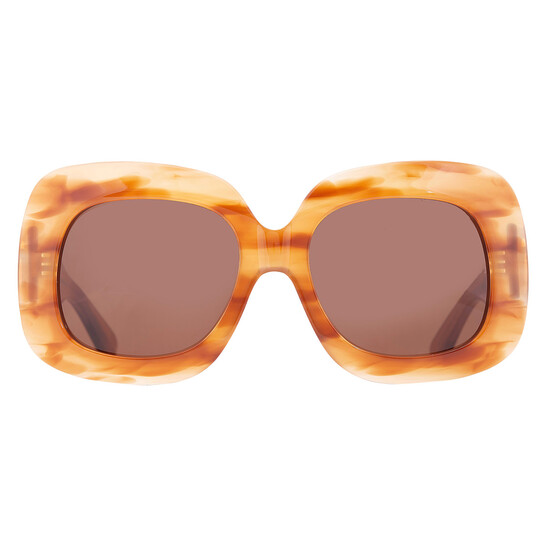 VALENTINO LADIES SUNGLASSES Oversized slim square sunglasses Valentino VA4101 logo col  main image 3