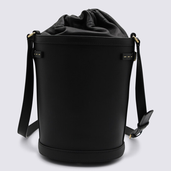 VALENTINO ブラック しば様 Valentino Garavani Garavani Black Leather Satchel 8W2B0S97YYQ0NO