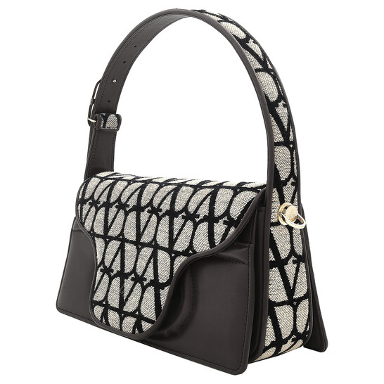 【VALENTINO】LE DEUXIEM SHOULDER BAG Valentino Garavani Le Deuxième Shoulder Bag | Black
