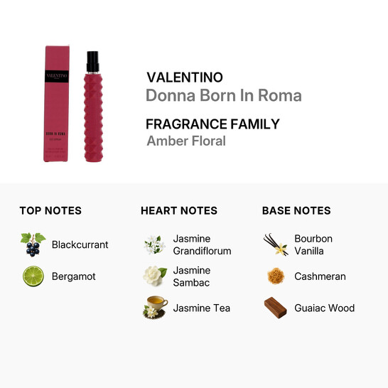 Valentino Ladies Donna Born In Roma EDP Spray 0.33 oz Fragrances 3614273074056 Valentino Ladies Donna Born In Roma EDP Spray 0.33 oz Fragrances 3614273074056 - 546x546 Image #2