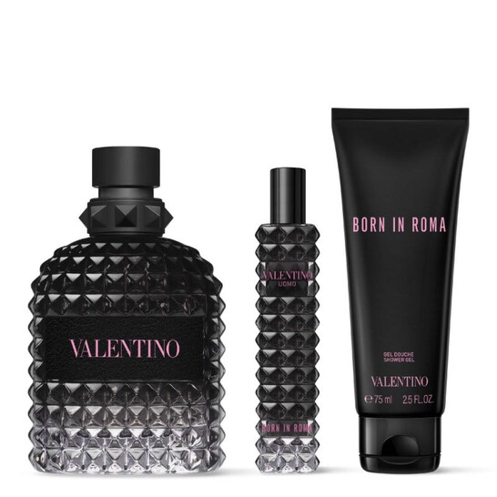 正規品　VALENTINO BORN IN ROMA メンズ　香水ギフトセット Born in Roma Uomo Eau de Toilette 2 Piece Gift Set | Valentino Beauty