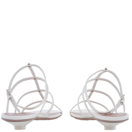 VALENTINO の靴♪ ★ ROCKSTUD SANDAL ★ サンダル85ｍｍ Valentino Garavani - Rockstud Skin Metallic Leather Sandal, 70mm