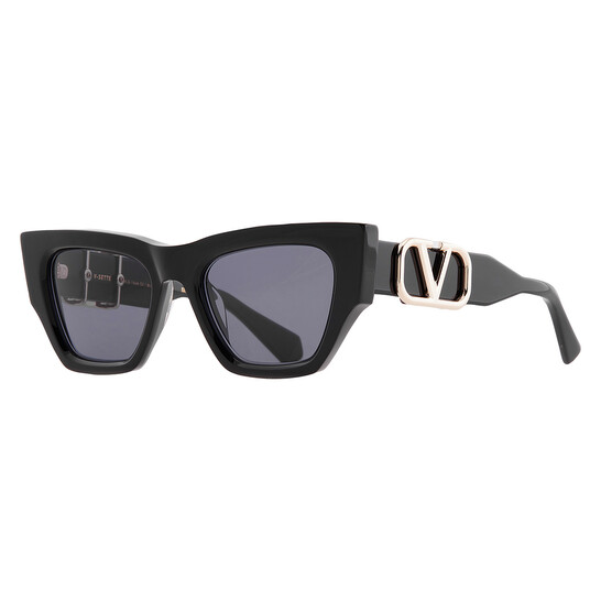 Valentino Garavani SETTE Grey Cat Eye Ladies Sunglasses VLS  display picture 2