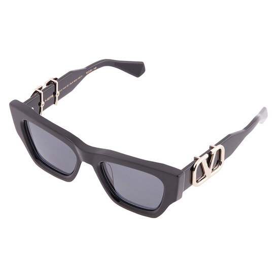 Valentino Garavani SETTE Grey Cat Eye Ladies Sunglasses VLS-166 A