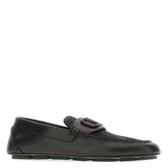 Valentino Garavani Slip-On Leather Loafers, Brand Size 40  display picture 2