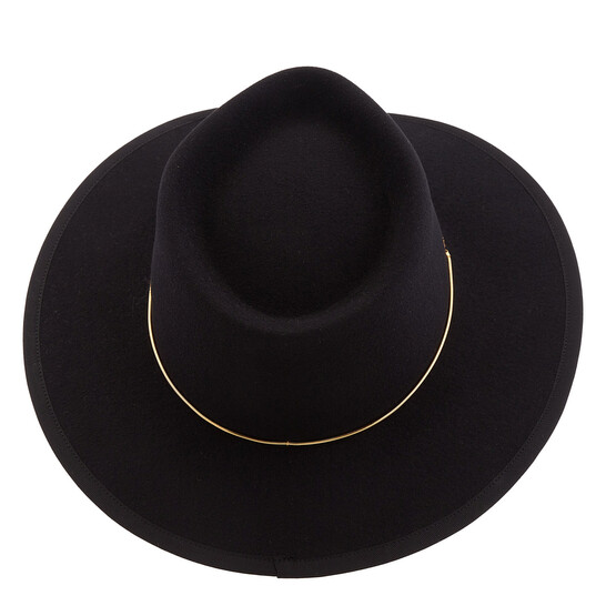 NEW VAN PALMA women\'s anna hat in black Van Palma Ladies Black Anna Hat, Size Small ANNA BLACK  main image 4