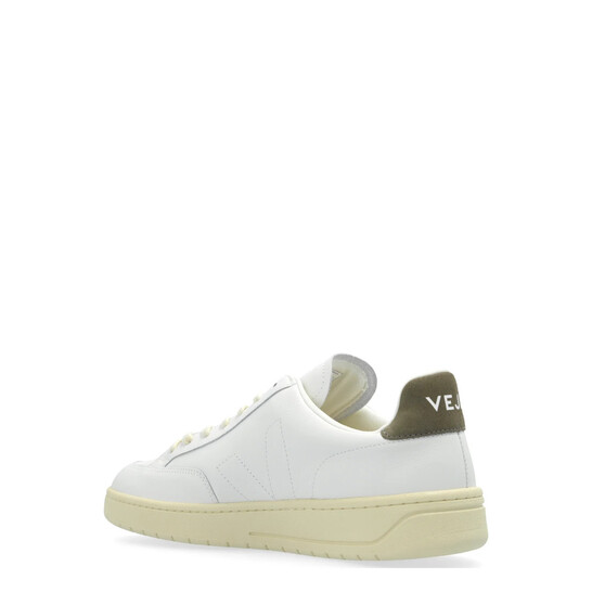Veja V-12 Stitch Leather Low-Top Sneakers, Brand Size 40