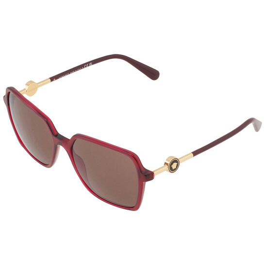 Versace Brown Butterfly Ladies Sunglasses VE4396 388/73 58  display picture 3