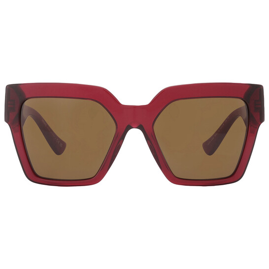 Versace Brown Sunglasses butterfly shape Versace VE4458 543073 Sunglasses Women main image 3