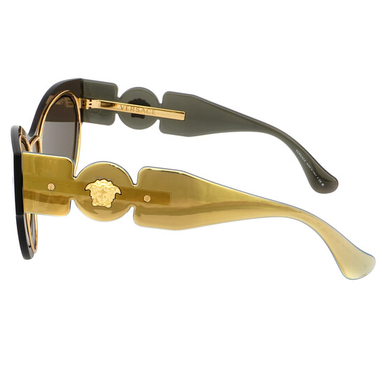 Versace Brown Cat Eye Ladies Sunglasses VE2234 1002/3 53