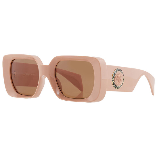Versace Brown Square Ladies Sunglasses VE4473U 548973 56  display picture 1