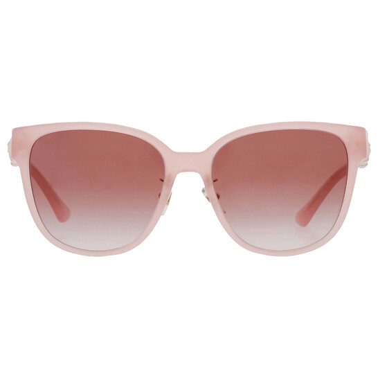 Versace Clear Gradient Red Square Ladies Sunglasses VE4460D