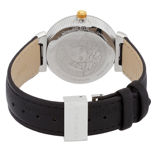Versace Daphnis Quartz Black Dial Ladies Watch V16020017
