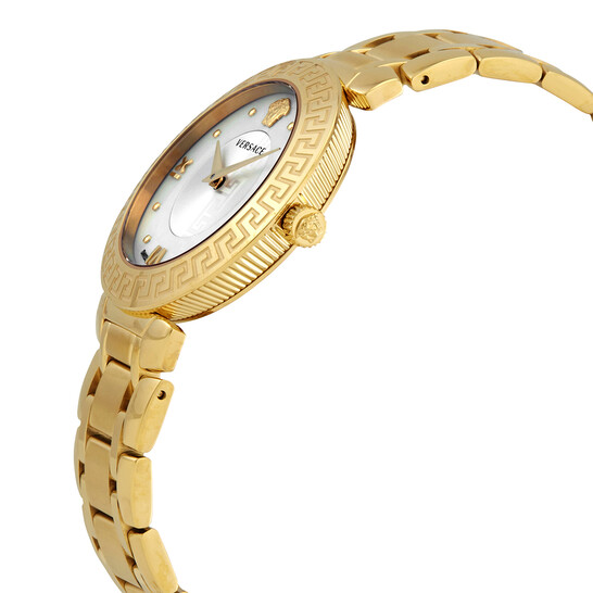 腕時計その他 Versace Daphnis Bracelet Watch With Mother Of Pearl Dial Versace Daphnis Quartz Mother of Pearl Dial Ladies Watch
