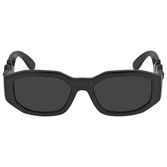 Versace Dark Gray Geometric Unisex Sunglasses VE4361 536087  display picture 1