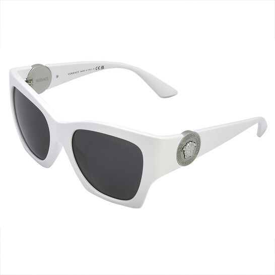 Versace Dark Gray Irregular Ladies Sunglasses VE4452 314/87  display picture 1