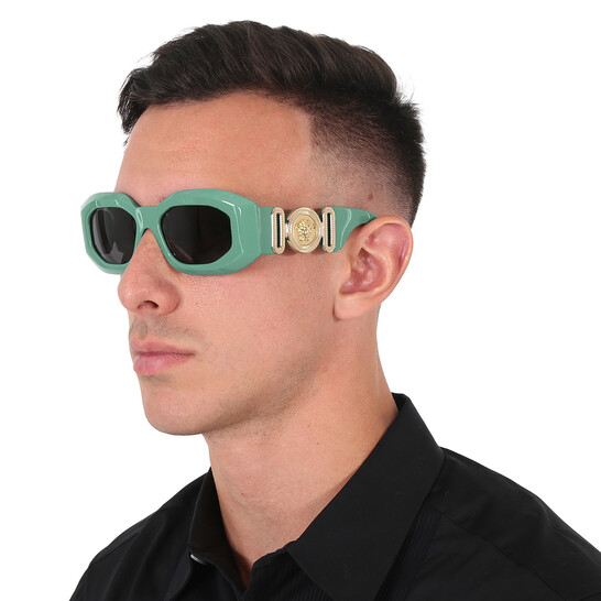 Versace Dark Gray Irregular Men display picture 2