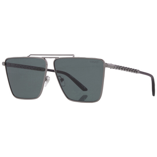 Versace Dark Green Browline Men display picture 1