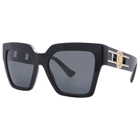 Versace Dark Grey Butterfly Ladies Sunglasses VE4458 GB1/87 