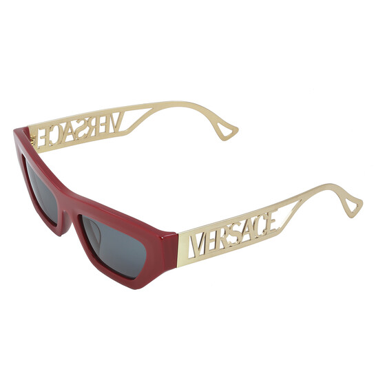 Versace Dark Grey Cat Eye Ladies Sunglasses VE4432U 538887  display picture 1