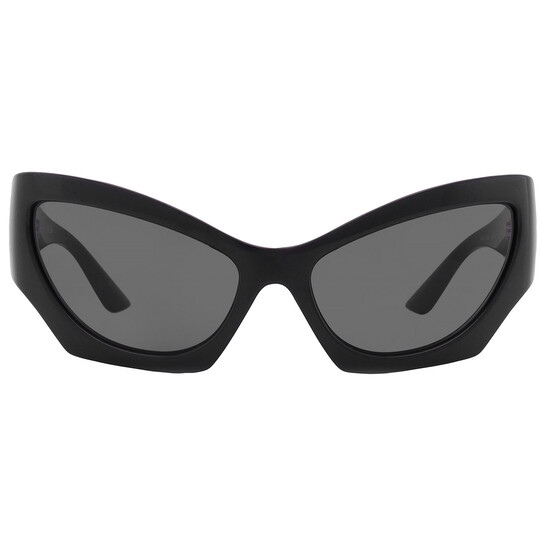 Versace Dark Grey Cat Eye Ladies Sunglasses VE4450 GB1/87 60  display picture 1