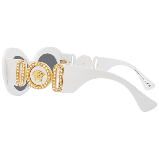 Versace Dark Grey Oval Ladies Sunglasses VE4426BU 314/87 54  display picture 1