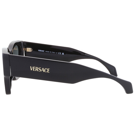 Versace Dark Grey Square Ladies Sunglasses VE4492U GB1/87 53  display picture 1