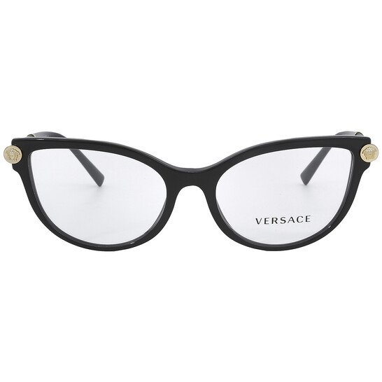 mocaページ Versace Eyeglasses VE 3334 GB1 Black at Amazon Women's