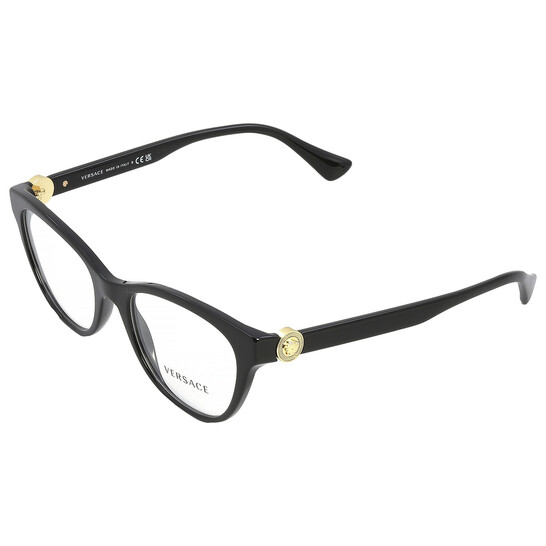 ちぃ。ページです① Versace Demo Cat Eye Ladies Eyeglasses VE3334 GB1 55