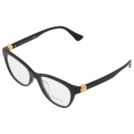 Versace Demo Cat Eye Ladies Eyeglasses VE3330F GB1 55